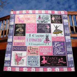 Dancing Is The Closest Thing To Magic Quilt Blanket Aq55  Quilt